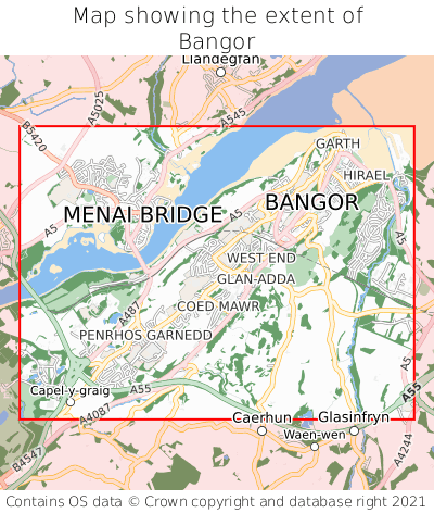 Bangor Map Extent 000001 