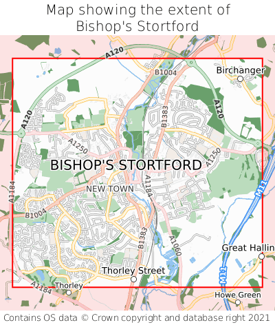 Bishops Stortford Map Extent 000001 