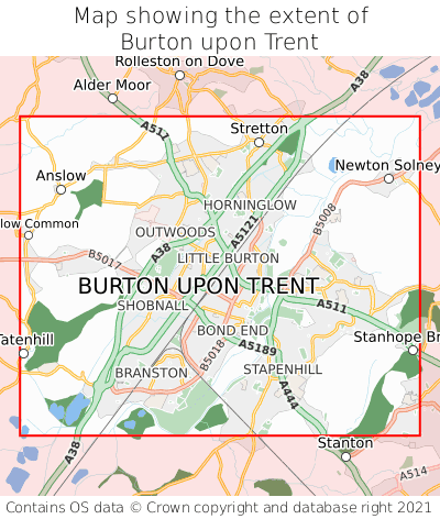 Burton Upon Trent Map Extent 000001 
