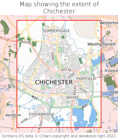 Detailed Map Of Chichester Ontheworldmap Com | My XXX Hot Girl