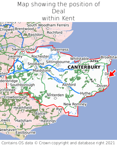 Deal Map Position In Kent 000001 