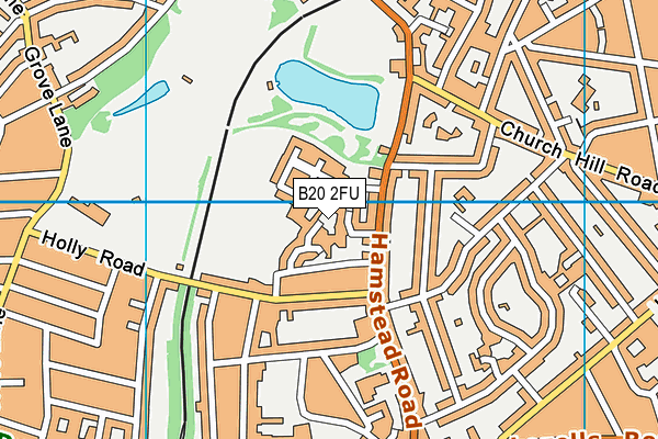 B20 2FU map - OS VectorMap District (Ordnance Survey) B20 2FU map - OS VectorMap District (Ordnance Survey)