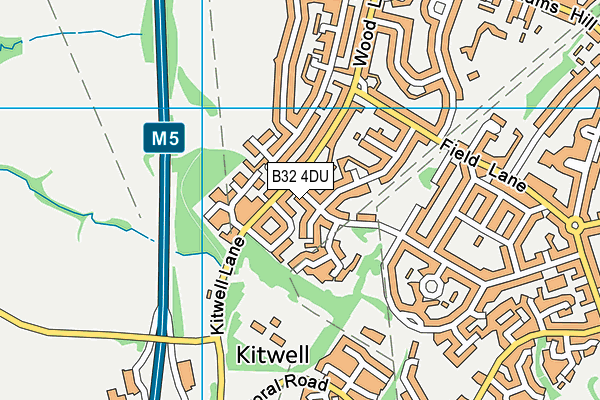 B32 4DU map - OS VectorMap District (Ordnance Survey) B32 4DU map - OS VectorMap District (Ordnance Survey)