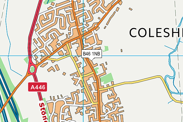 B46 1NB map - OS VectorMap District (Ordnance Survey) B46 1NB map - OS VectorMap District (Ordnance Survey)