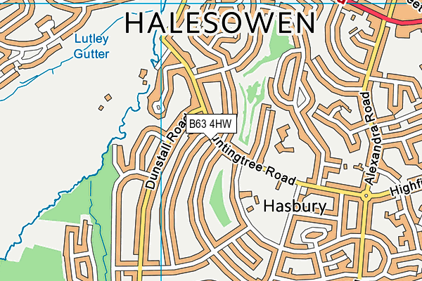 B63 4HW map - OS VectorMap District (Ordnance Survey) B63 4HW map - OS VectorMap District (Ordnance Survey)