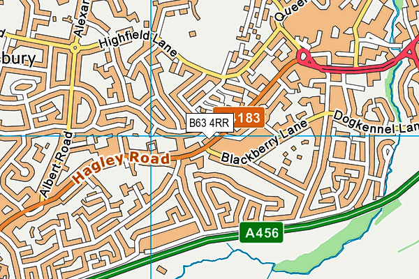 B63 4RR map - OS VectorMap District (Ordnance Survey) B63 4RR map - OS VectorMap District (Ordnance Survey)