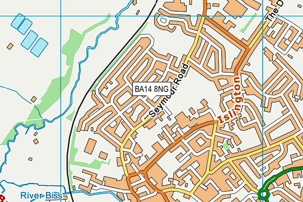 BA14 8NG map - OS VectorMap District (Ordnance Survey) BA14 8NG map - OS VectorMap District (Ordnance Survey)