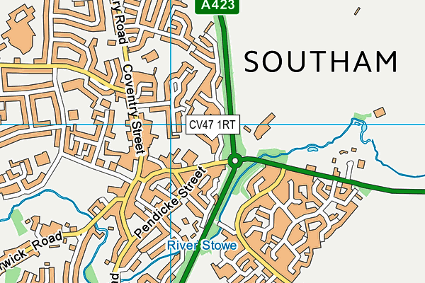 CV47 1RT map - OS VectorMap District (Ordnance Survey) CV47 1RT map - OS VectorMap District (Ordnance Survey)