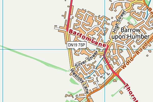 DN19 7SP map - OS VectorMap District (Ordnance Survey) DN19 7SP map - OS VectorMap District (Ordnance Survey)