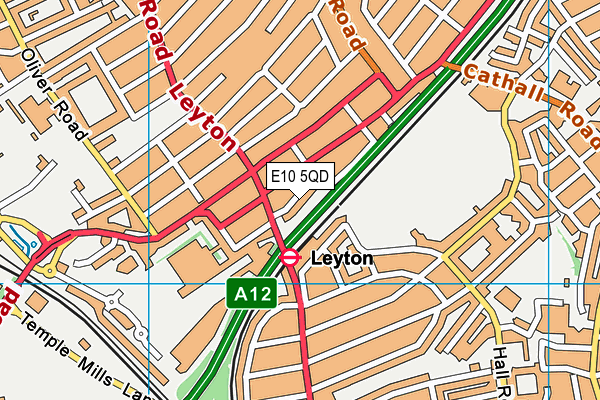 E10 5QD map - OS VectorMap District (Ordnance Survey) E10 5QD map - OS VectorMap District (Ordnance Survey)