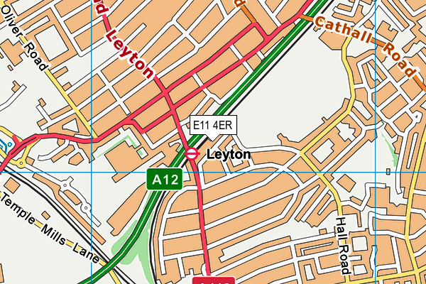 E11 4ER map - OS VectorMap District (Ordnance Survey) E11 4ER map - OS VectorMap District (Ordnance Survey)
