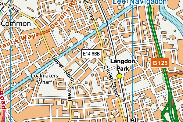E14 6BB map - OS VectorMap District (Ordnance Survey) E14 6BB map - OS VectorMap District (Ordnance Survey)