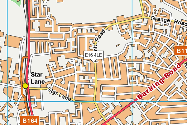 E16 4LE map - OS VectorMap District (Ordnance Survey) E16 4LE map - OS VectorMap District (Ordnance Survey)