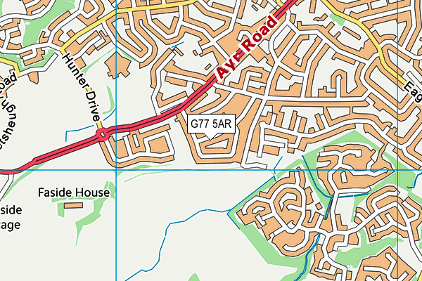 G77 5AR map - OS VectorMap District (Ordnance Survey) G77 5AR map - OS VectorMap District (Ordnance Survey)