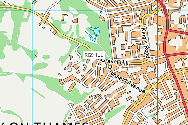 RG9 1UL map - OS VectorMap District (Ordnance Survey) RG9 1UL map - OS VectorMap District (Ordnance Survey)