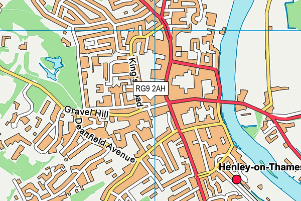 RG9 2AH map - OS VectorMap District (Ordnance Survey) RG9 2AH map - OS VectorMap District (Ordnance Survey)