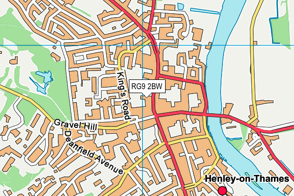 RG9 2BW map - OS VectorMap District (Ordnance Survey) RG9 2BW map - OS VectorMap District (Ordnance Survey)