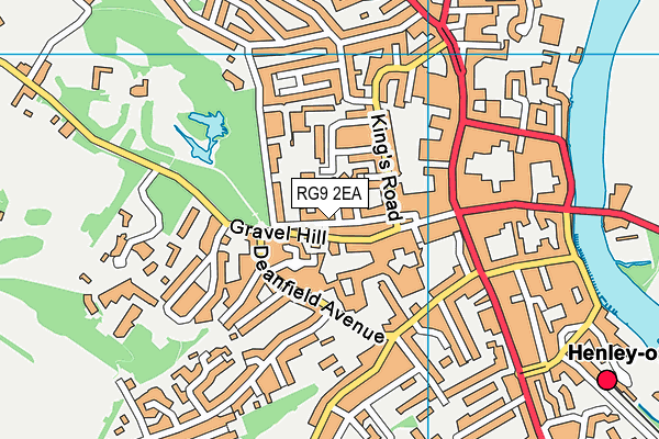 RG9 2EA map - OS VectorMap District (Ordnance Survey) RG9 2EA map - OS VectorMap District (Ordnance Survey)