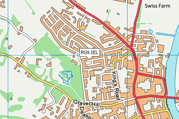 RG9 2EL map - OS VectorMap District (Ordnance Survey) RG9 2EL map - OS VectorMap District (Ordnance Survey)