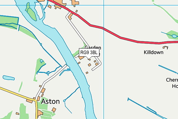 RG9 3BL map - OS VectorMap District (Ordnance Survey) RG9 3BL map - OS VectorMap District (Ordnance Survey)