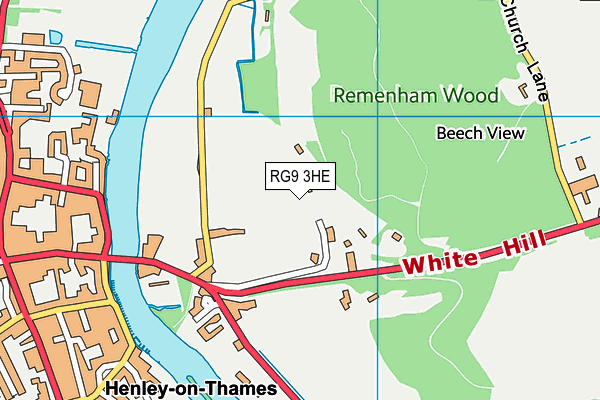 RG9 3HE map - OS VectorMap District (Ordnance Survey) RG9 3HE map - OS VectorMap District (Ordnance Survey)