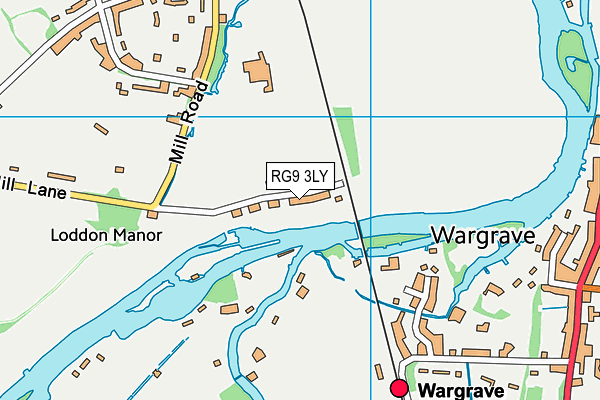 RG9 3LY map - OS VectorMap District (Ordnance Survey) RG9 3LY map - OS VectorMap District (Ordnance Survey)