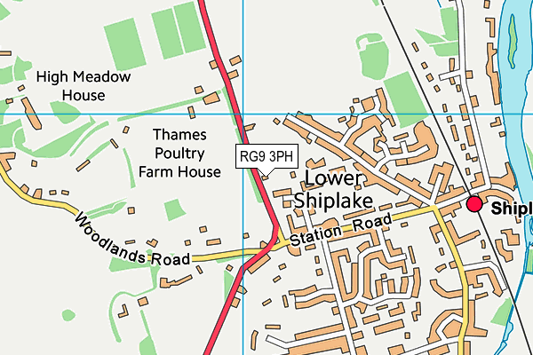 RG9 3PH map - OS VectorMap District (Ordnance Survey) RG9 3PH map - OS VectorMap District (Ordnance Survey)