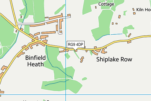 RG9 4DP map - OS VectorMap District (Ordnance Survey) RG9 4DP map - OS VectorMap District (Ordnance Survey)