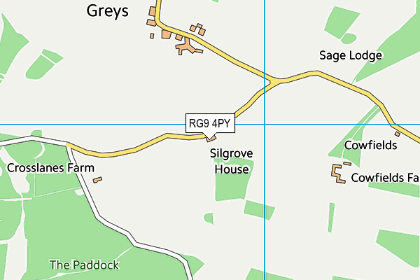 RG9 4PY map - OS VectorMap District (Ordnance Survey) RG9 4PY map - OS VectorMap District (Ordnance Survey)