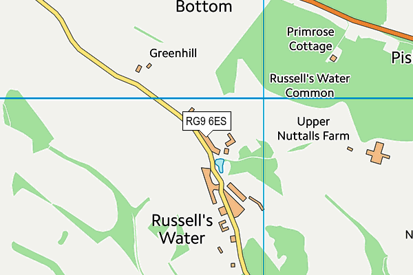 RG9 6ES map - OS VectorMap District (Ordnance Survey) RG9 6ES map - OS VectorMap District (Ordnance Survey)