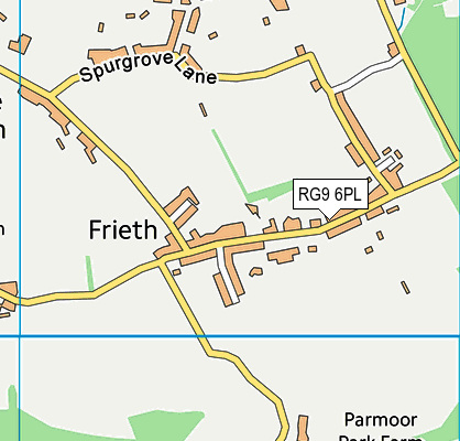 RG9 6PL map - OS VectorMap District (Ordnance Survey) RG9 6PL map - OS VectorMap District (Ordnance Survey)