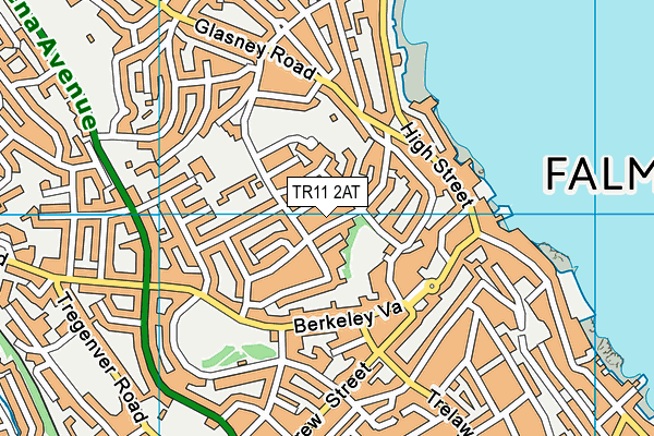TR11 2AT map - OS VectorMap District (Ordnance Survey) TR11 2AT map - OS VectorMap District (Ordnance Survey)