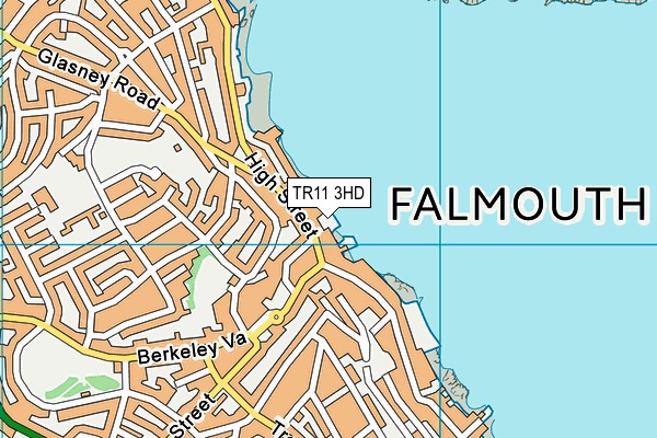 TR11 3HD map - OS VectorMap District (Ordnance Survey) TR11 3HD map - OS VectorMap District (Ordnance Survey)