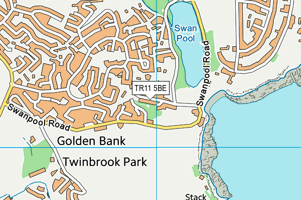TR11 5BE map - OS VectorMap District (Ordnance Survey) TR11 5BE map - OS VectorMap District (Ordnance Survey)