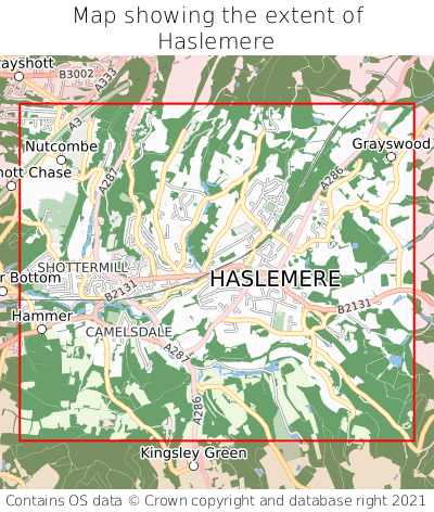 Haslemere Map Extent 000001 