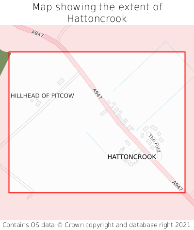 Map showing extent of Hattoncrook as bounding box