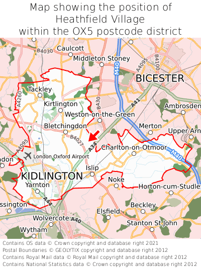 Where is Heathfield Village? Heathfield Village on a map