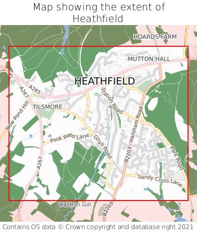 Heathfield Map Extent 000001 