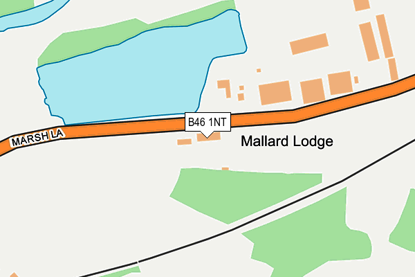 B46 1NT map - OS OpenMap – Local (Ordnance Survey) B46 1NT map - OS OpenMap – Local (Ordnance Survey)