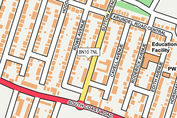 BN10 7NL map - OS OpenMap – Local (Ordnance Survey) BN10 7NL map - OS OpenMap – Local (Ordnance Survey)
