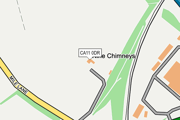 CA11 0DR map - OS OpenMap – Local (Ordnance Survey) CA11 0DR map - OS OpenMap – Local (Ordnance Survey)