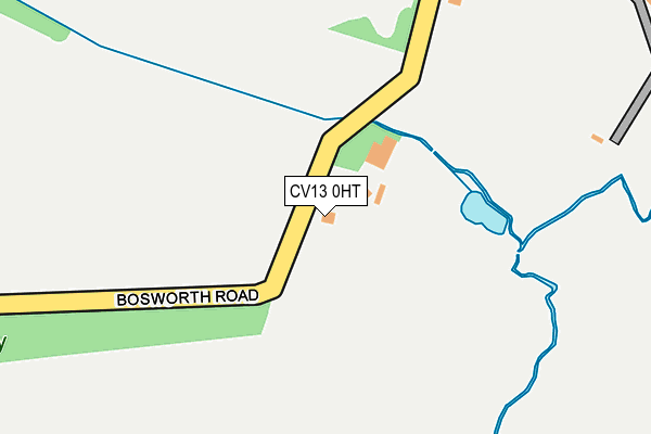 CV13 0HT map - OS OpenMap – Local (Ordnance Survey) CV13 0HT map - OS OpenMap – Local (Ordnance Survey)