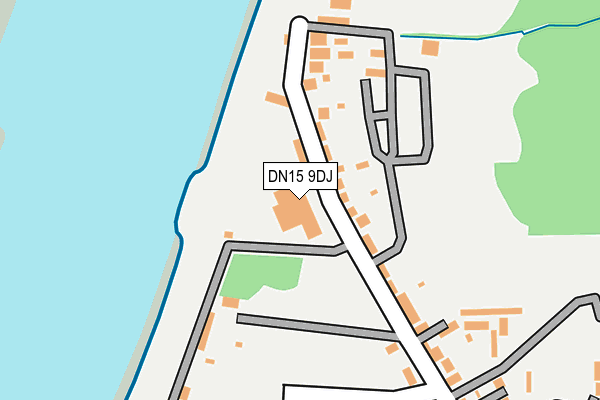 DN15 9DJ map - OS OpenMap – Local (Ordnance Survey) DN15 9DJ map - OS OpenMap – Local (Ordnance Survey)