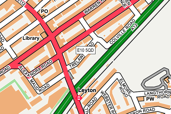 E10 5QD map - OS OpenMap – Local (Ordnance Survey) E10 5QD map - OS OpenMap – Local (Ordnance Survey)
