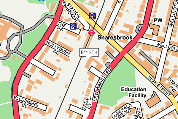 E11 2TH map - OS OpenMap – Local (Ordnance Survey) E11 2TH map - OS OpenMap – Local (Ordnance Survey)