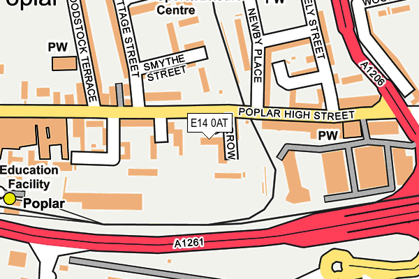 E14 0AT map - OS OpenMap – Local (Ordnance Survey) E14 0AT map - OS OpenMap – Local (Ordnance Survey)