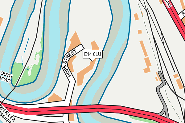 E14 0LU map - OS OpenMap – Local (Ordnance Survey) E14 0LU map - OS OpenMap – Local (Ordnance Survey)