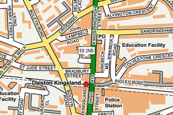 E8 2NB map - OS OpenMap – Local (Ordnance Survey) E8 2NB map - OS OpenMap – Local (Ordnance Survey)