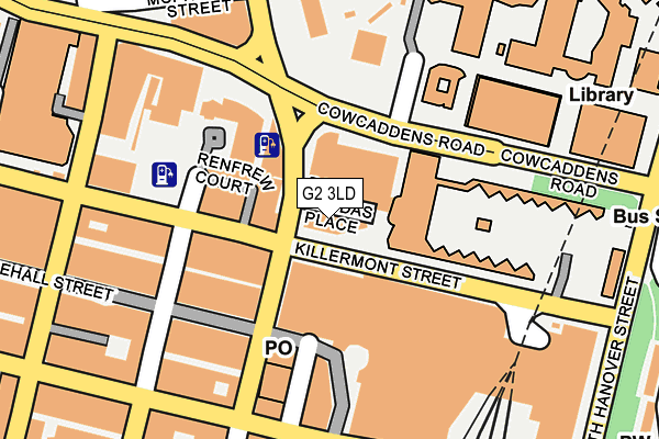 G2 3LD map - OS OpenMap – Local (Ordnance Survey) G2 3LD map - OS OpenMap – Local (Ordnance Survey)