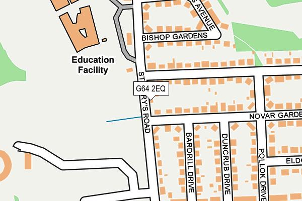 G64 2EQ map - OS OpenMap – Local (Ordnance Survey) G64 2EQ map - OS OpenMap – Local (Ordnance Survey)